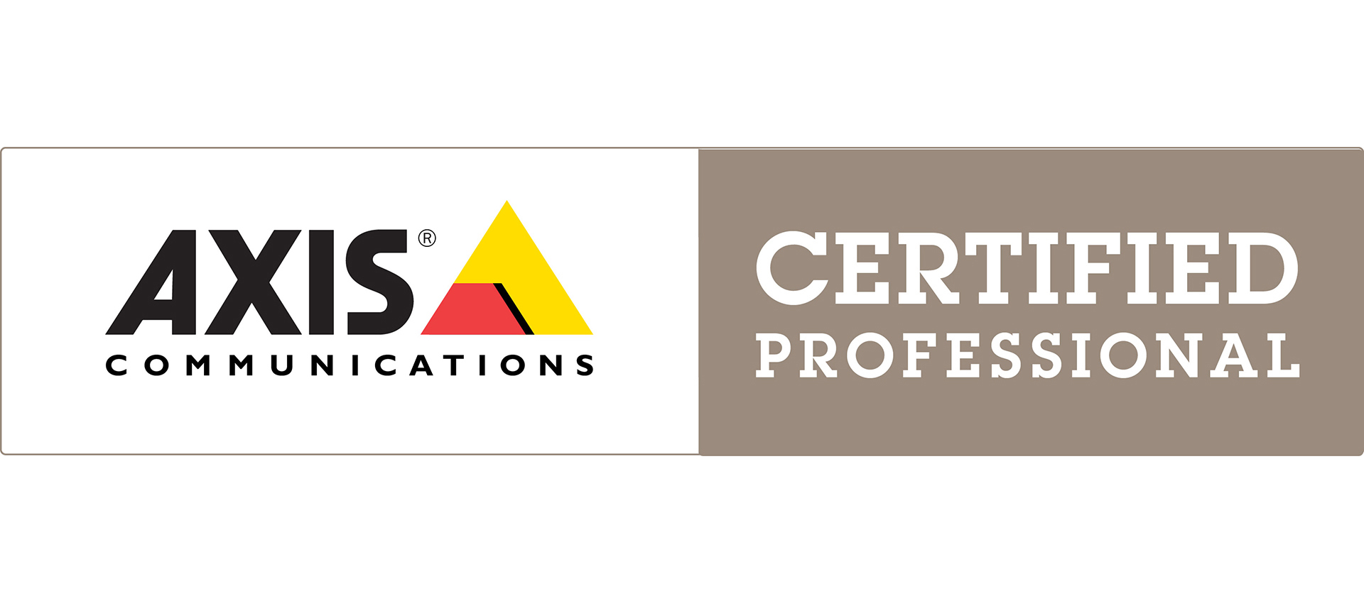 Logo Axis Communication certified professional